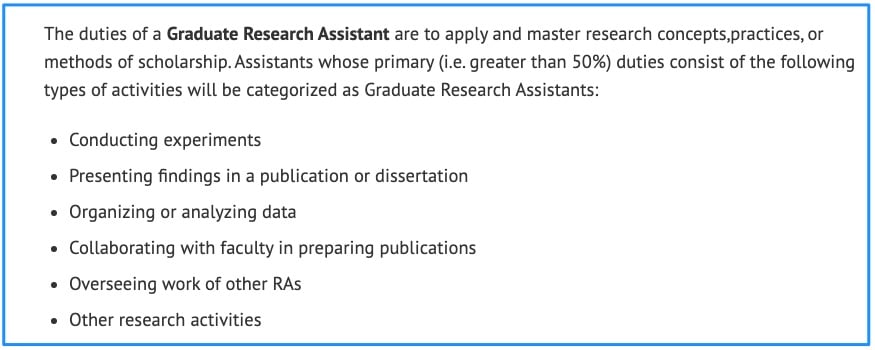 Types of Assistantships – Graduate Assistantships - University of Illinois Springfield - UIS