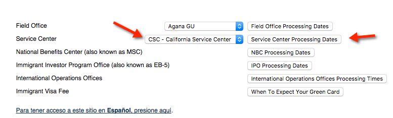 uscis processing times i140