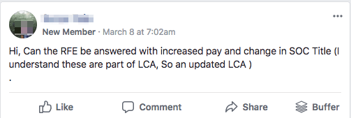 h1b visa level 1 wage rfe response