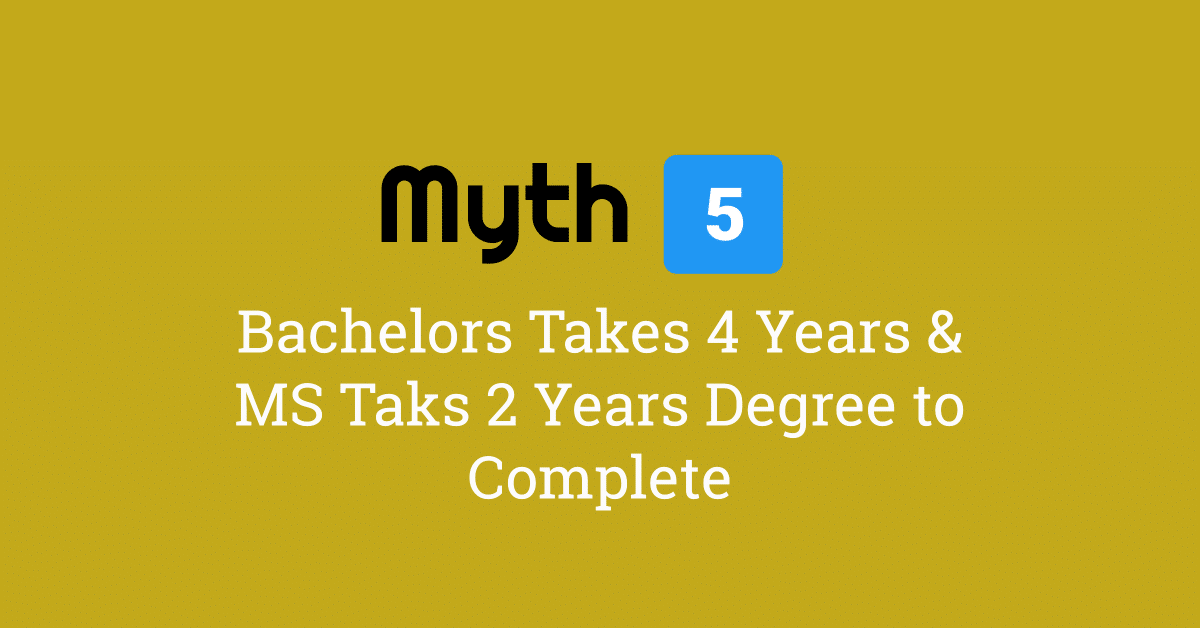 bachelors 2 years - masters take 2 years to complete in usa