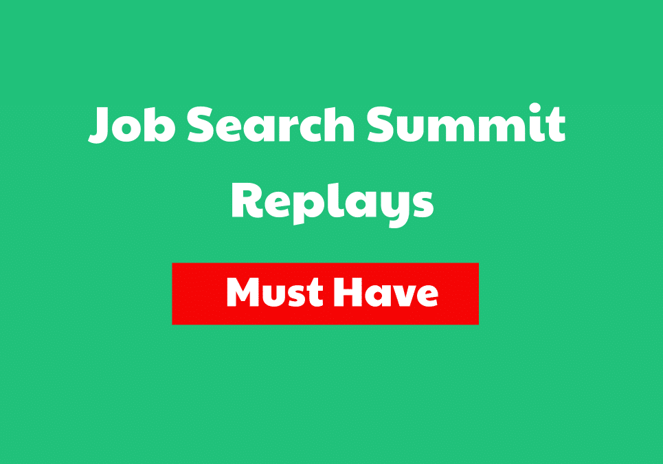 Job Search Summit Replays