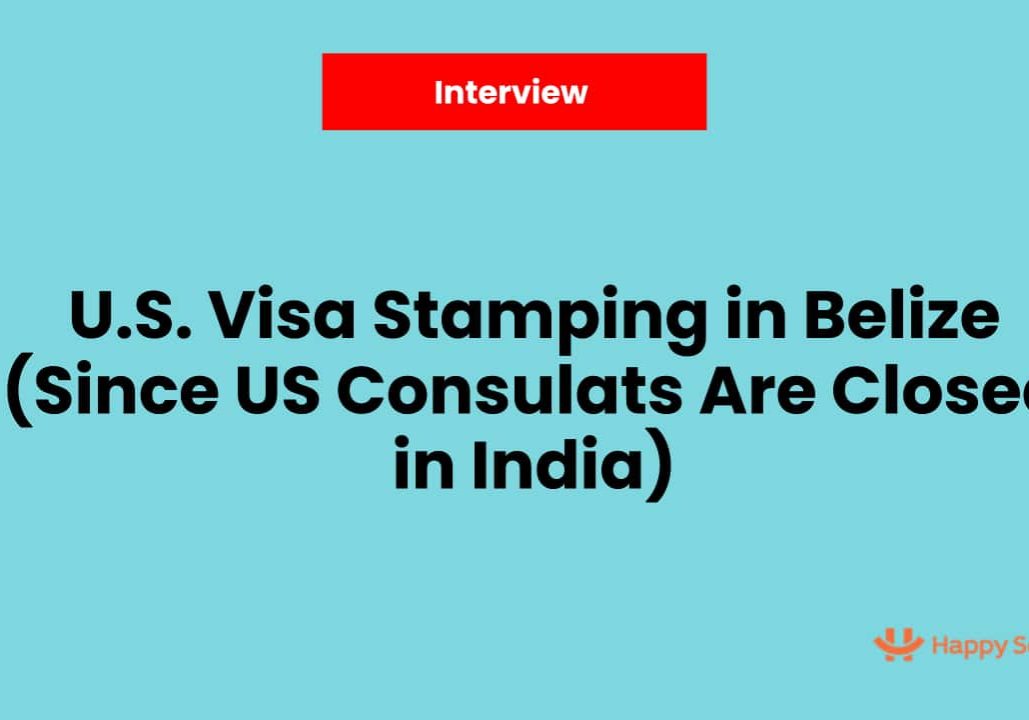 f1 visa interview experience in belieze