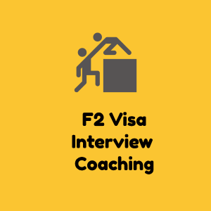 f2 visa interview coaching